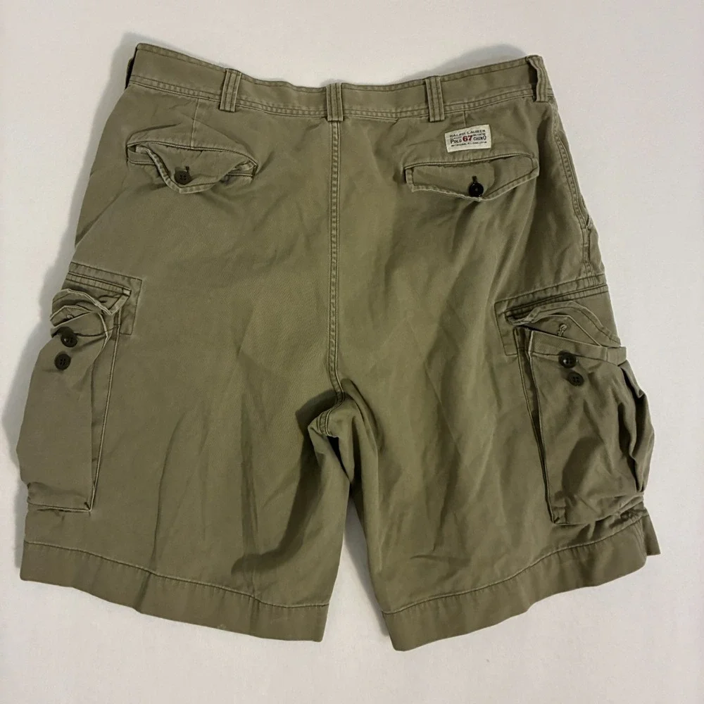 Vtg Y2K Polo Ralph Lauren Cargo Shorts Men's Size 38 10